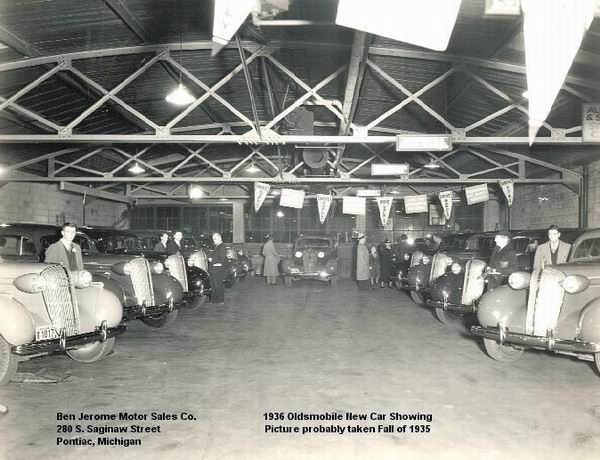 Jerome Motor Sales 1936 From Jerry Jerome (newer photo)