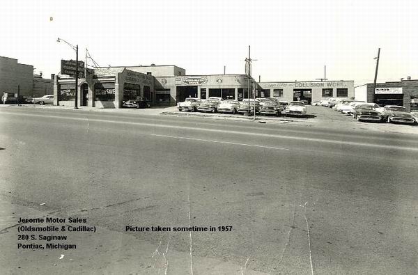 Jerome Motor Sales 1957 From Jerry Jerome (newer photo)