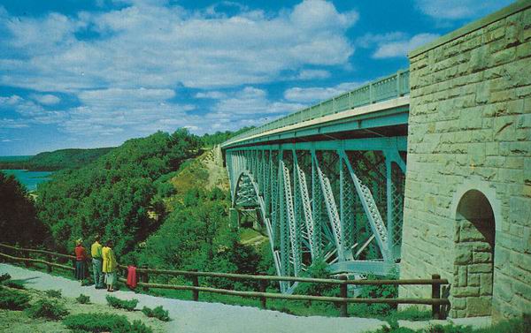 Cut River Bridge Up (newer photo)