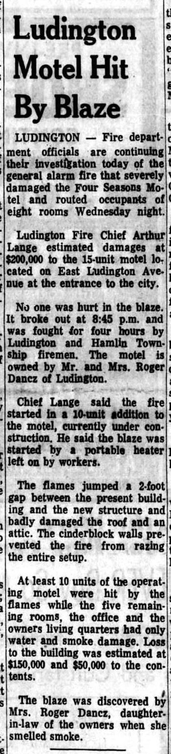 Summers Inn (Four Seasons Motel) - The Muskegon Chronicle 1967 01 12 1 (newer photo)