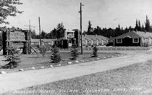 Johnsons Rustic Village Houghton Lake