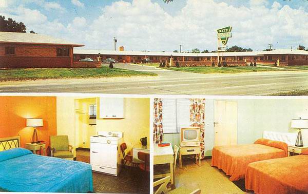 Ritz Motel Pontiac (newer photo)