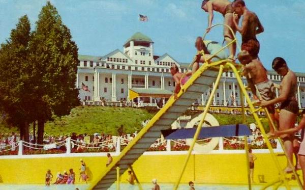 Grand Hotel Pool Slide (newer photo)