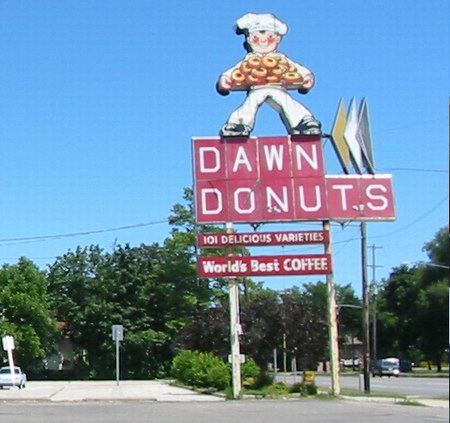 Dawn Donuts Saginaw (newer photo)