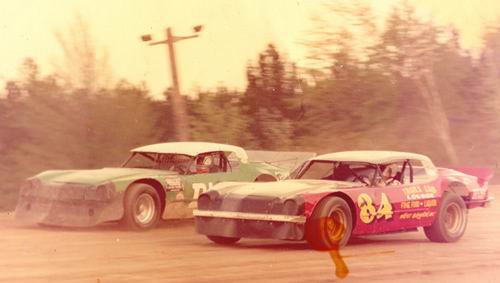 Merritt Speedway - Tom Rosebrugh N Bob Kingen 1980 (newer photo)
