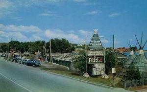 St Ignace ROADSIDE INDIAN VILLAGE Trading Post