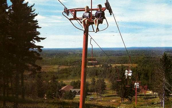 Pine Mountain Chairlift Iron Mountain (newer photo)