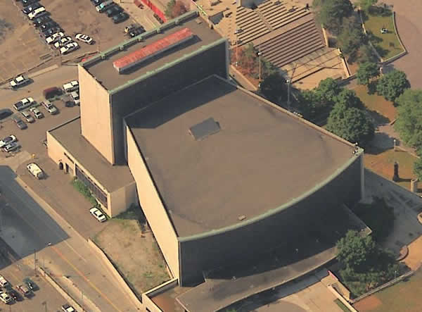 Ford Auditorium Aerial (newer photo)